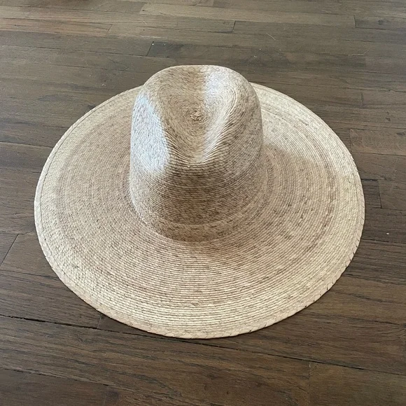 Lack Of Color Natural Brown Straw Hat LACK OF COLOR THE COVE NATURAL – DISSH main image 4